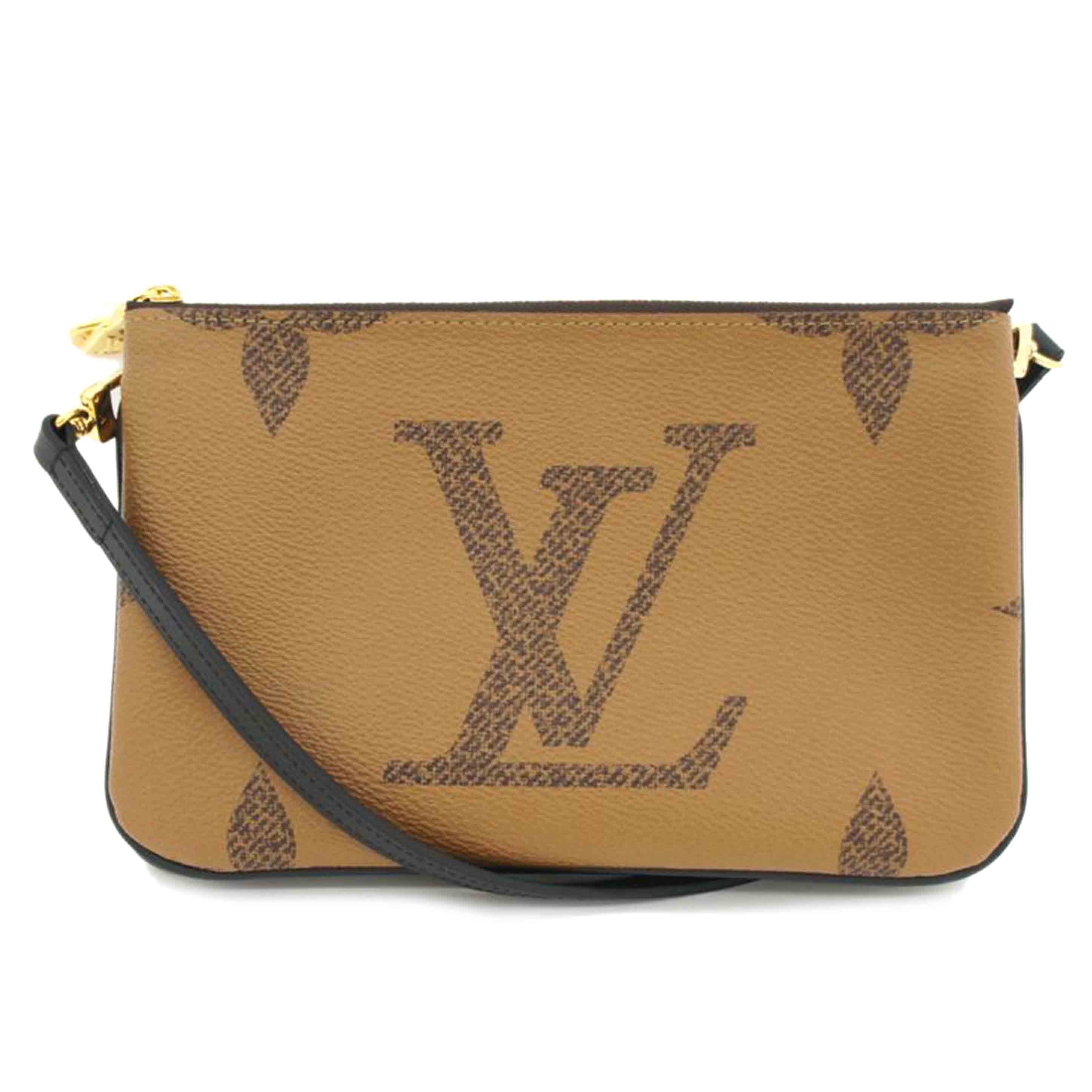 ＬＶ ルイヴィトン/ポシェット・ドゥーブルジップ／モノグラム・ジャイアント　リバース　/M69203//MI4***/Aランク/75