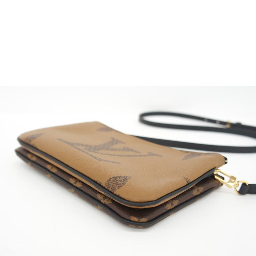 ＬＶ ルイヴィトン/ポシェット・ドゥーブルジップ／モノグラム・ジャイアント　リバース　/M69203//MI4***/Aランク/75