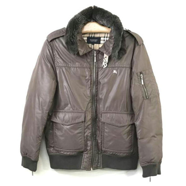 BURBERRY BLACK 属さ LABELバーバリーno36サイズL