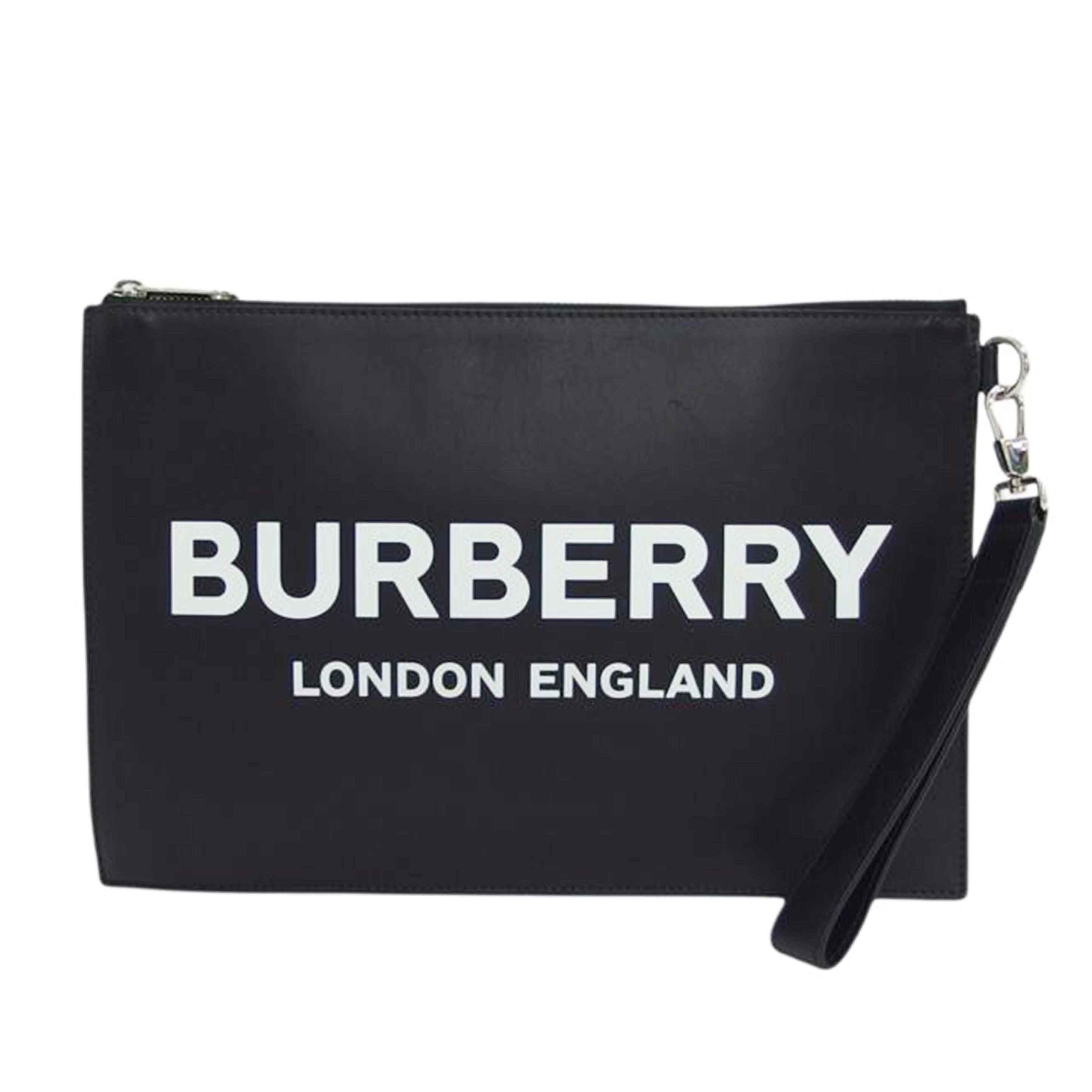 ＢＵＲＢＥＲＲＹ バーバリー/ロゴプリントジップポーチ／セカンドバッグ/8009214//ABランク/04