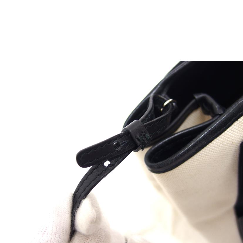 ＢＡＬＥＮＣＩＡＧＡ バレンシアガ キャンバス カーフレザー/ネイビーカバスＳ／トートバッグ/339933//002***/ABランク/04