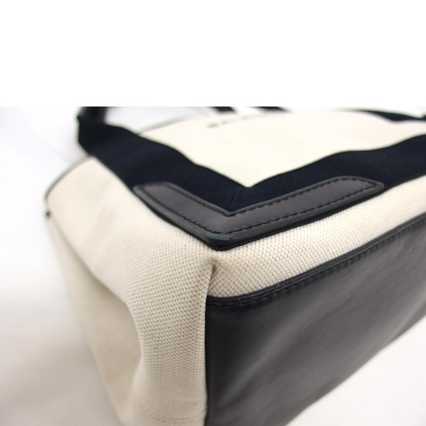 ＢＡＬＥＮＣＩＡＧＡ バレンシアガ キャンバス カーフレザー/ネイビーカバスＳ／トートバッグ/339933//002***/ABランク/04