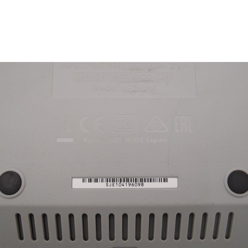 Ｎｉｎｔｅｎｄｏ 任天堂/ニンテンドークラシックミニ　スーパーファミコン/CLV-S-SHVF//SJE104196098/ABランク/69