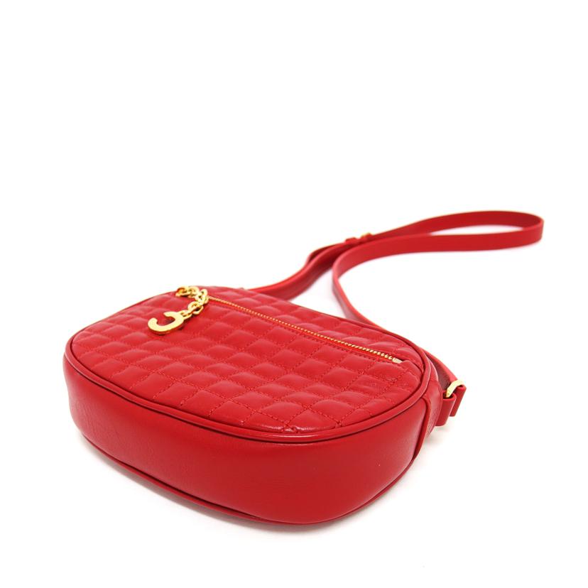 CELINE セリーヌ キルティングレザー ショルダーバッグ 肩掛け