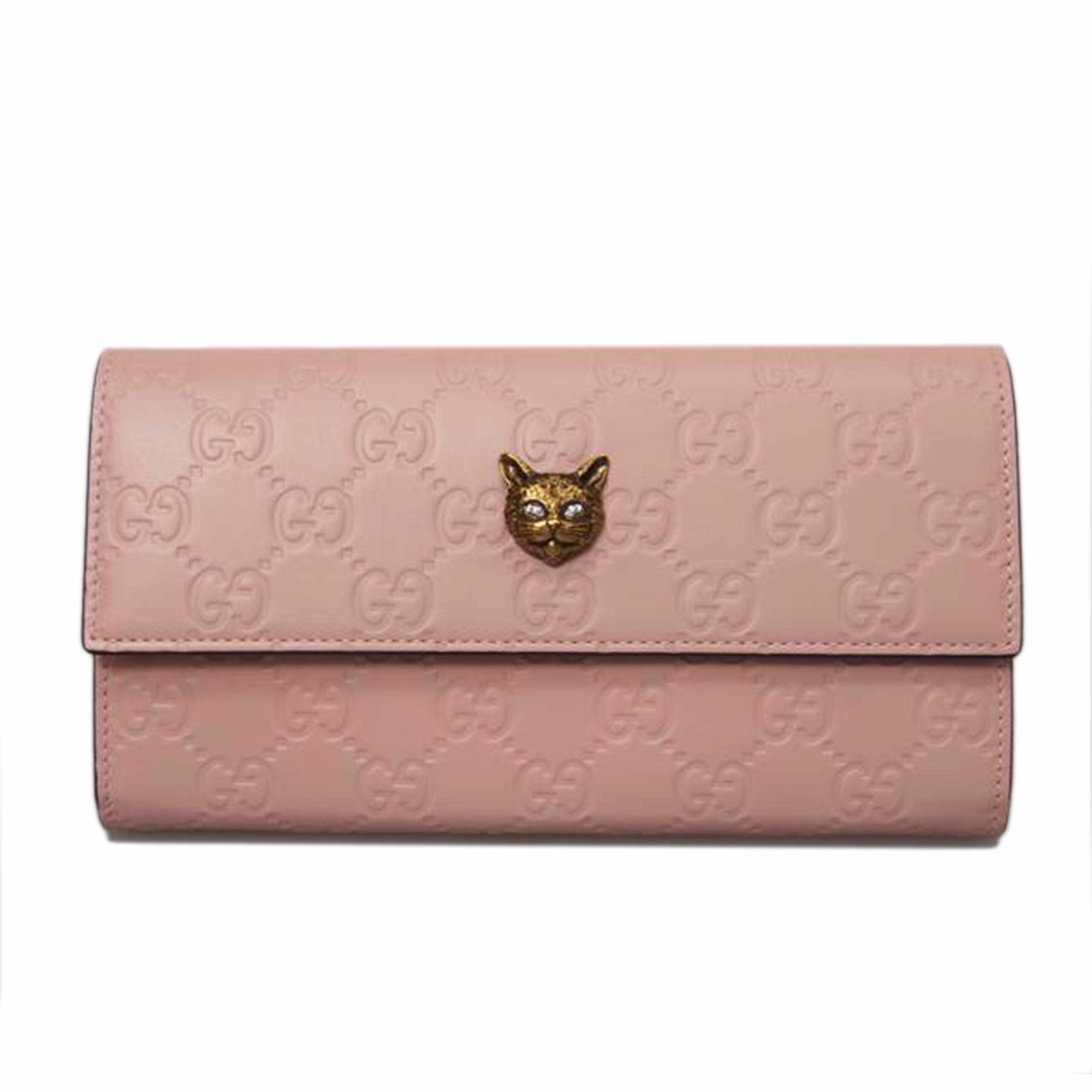 ＧＵＣＣＩ グッチ/キャットコンチネンタルウォレット/548055//496334/SAランク/76