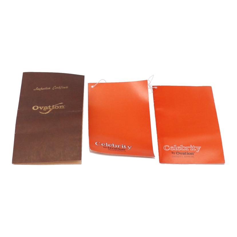 Ｏｖａｔｉｏｎ オベーション/エレアコギター／ＣｅｌｅｂｒｉｔｙＤｅｌｕｘｅ/CC268//450660/Bランク/88