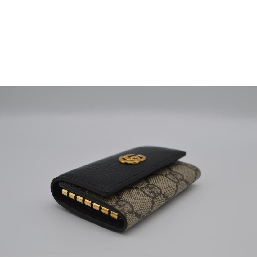 ＧＵＣＣＩ グッチ/ＧＧマーモントレザーキーケース６/456118//041*/Aランク/89