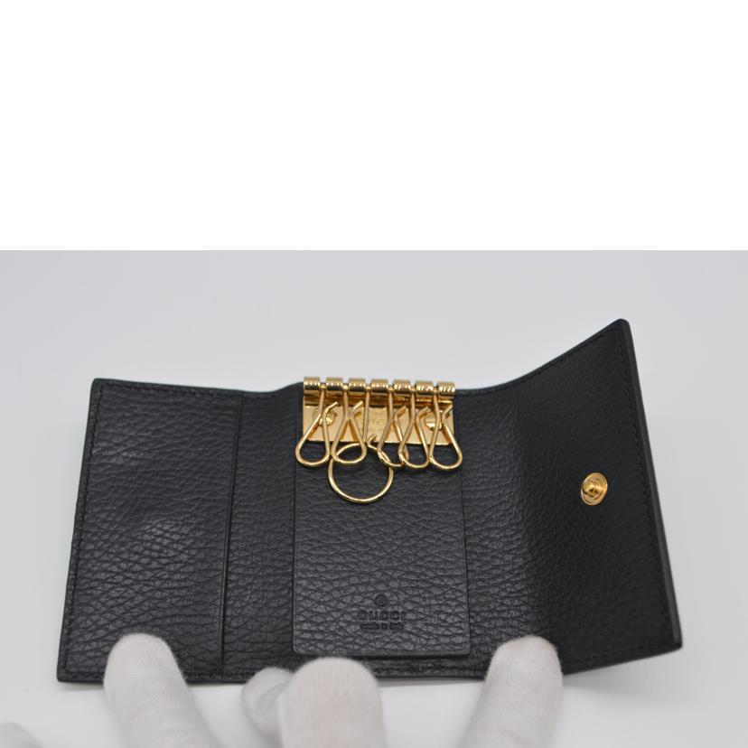 ＧＵＣＣＩ グッチ/ＧＧマーモントレザーキーケース６/456118//041*/Aランク/89