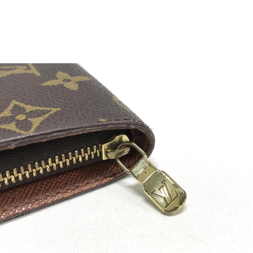 ＬＶ ルイヴィトン/ポルトモネジップ　モノグラム/M61727//CA0010/Bランク/51