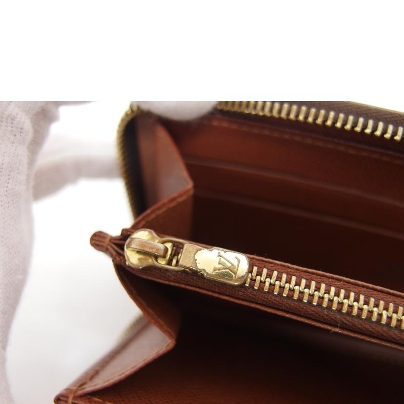 LV ルイ・ヴィトン ラウンドファスナー長財布 ブラウン/ブランド
