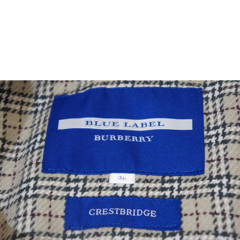 blue label crestbridge バーバリー