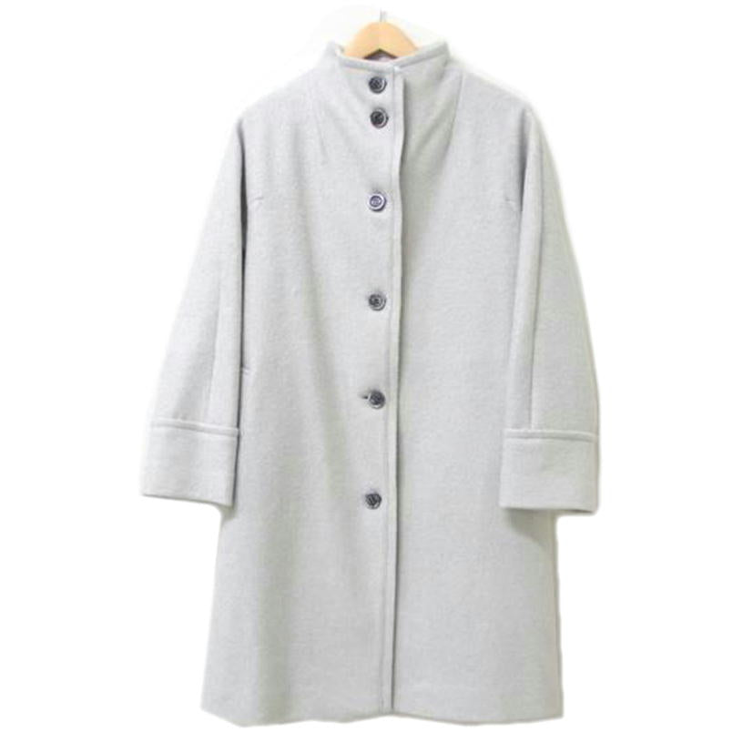 ＫＥＩＫＯ　ＫＩＳＨＩ/ＫＥＩＫＯ　ＫＩＳＨＩ　ｂｙ　ｎｏｓｈ　　ウールロングコート　　ホワイト　　サイズ２/287-8205//ABランク/83