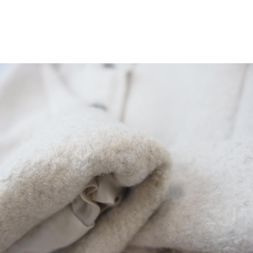 ＫＥＩＫＯ　ＫＩＳＨＩ/ＫＥＩＫＯ　ＫＩＳＨＩ　ｂｙ　ｎｏｓｈ　　ウールロングコート　　ホワイト　　サイズ２/287-8205//ABランク/83