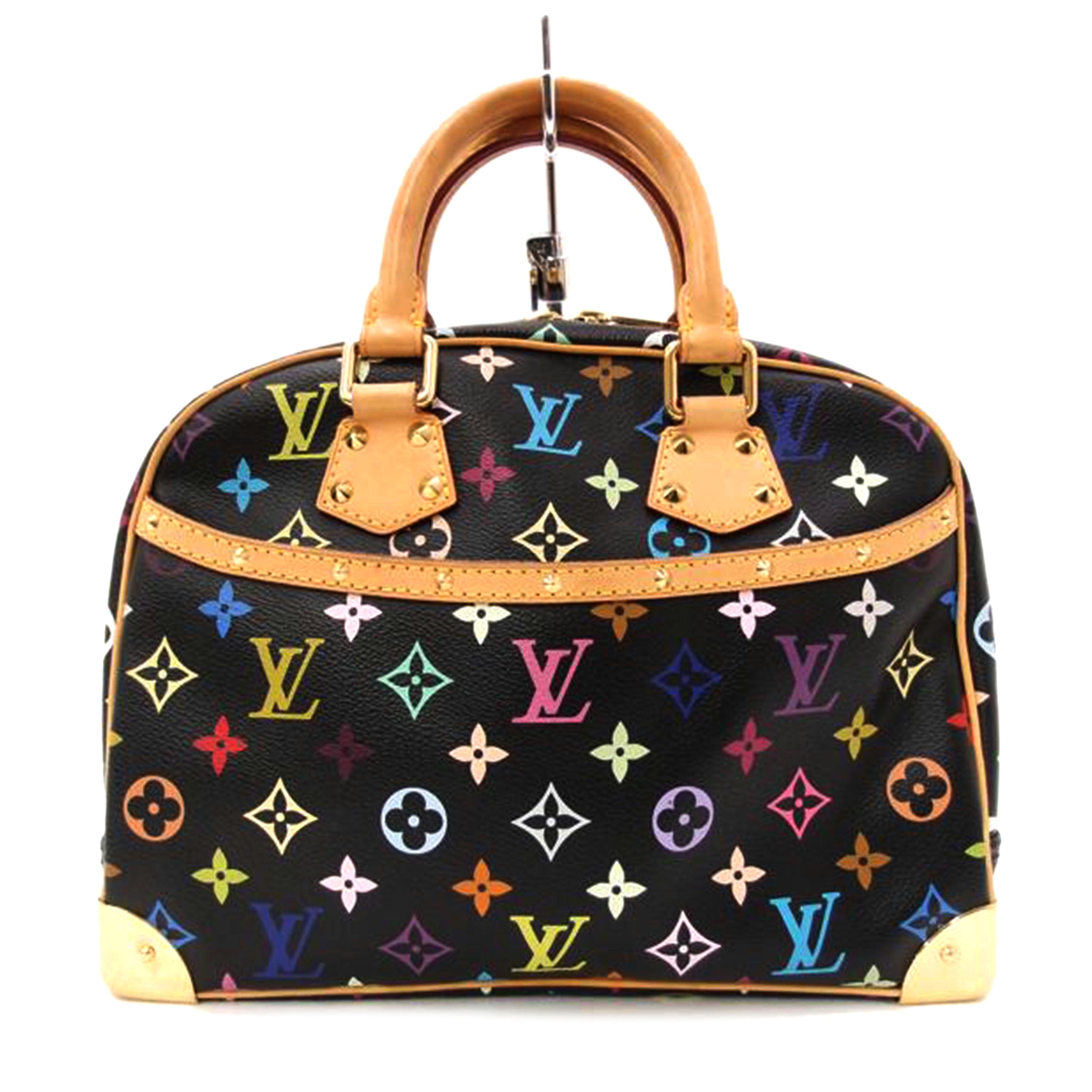 ＬＯＩＵＳ　ＶＵＩＴＴＯＮ ルイ・ヴィトン　ビトン　ハンドバック　ミニボストンバック　黒　レディース/トゥルーヴィル／マルチカラー／ノワール/M92662//MI1***/Aランク/69