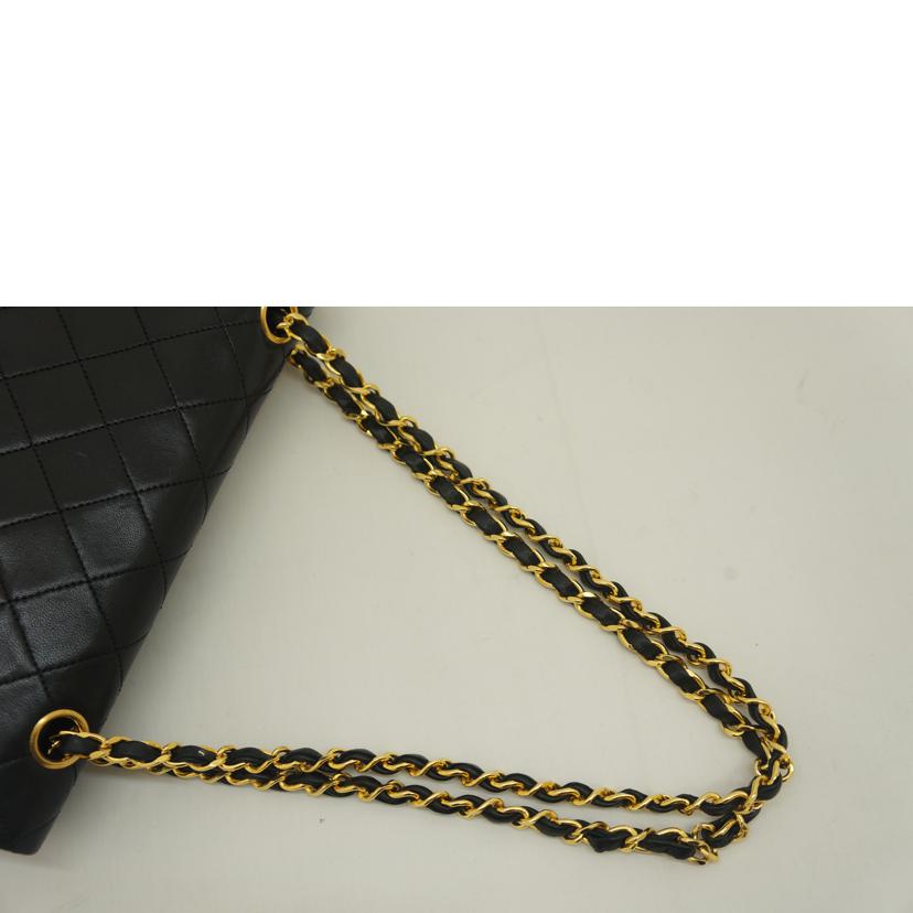 ＣＨＡＮＥＬ シャネル/マトラッセ２５Ｗフラップチェーンショルダー／ラムスキン／黒/A01112//0710476/ABランク/09