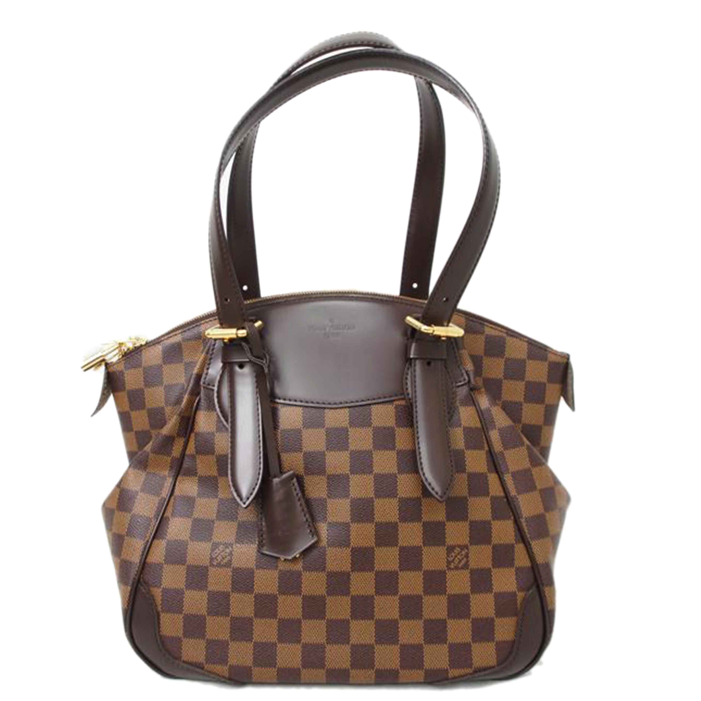 ＬＯＵＩＳ　ＶＵＩＴＴＯＮ ルイヴィトン ルイ・ヴィトン ビトン ダミエ・エベヌ 市松模様 ブラウン 茶 ショルダーバッグ ハンドバッグ トートバッグ ブラウン メンズ レディース 定番 人気 ＬＶ 斜め掛け 肩がけ/ヴェローナＭＭ／ダミエ／エベヌ　/N41118//VI1***/Aランク/78