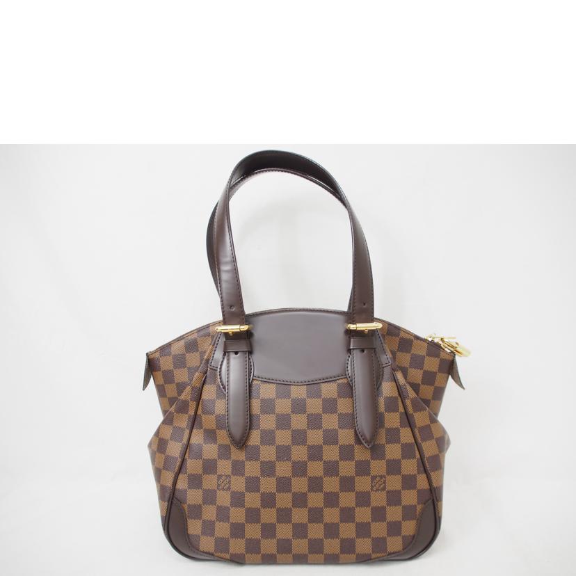 ＬＯＵＩＳ　ＶＵＩＴＴＯＮ ルイヴィトン ルイ・ヴィトン ビトン ダミエ・エベヌ 市松模様 ブラウン 茶 ショルダーバッグ ハンドバッグ トートバッグ ブラウン メンズ レディース 定番 人気 ＬＶ 斜め掛け 肩がけ/ヴェローナＭＭ／ダミエ／エベヌ　/N41118//VI1***/Aランク/78