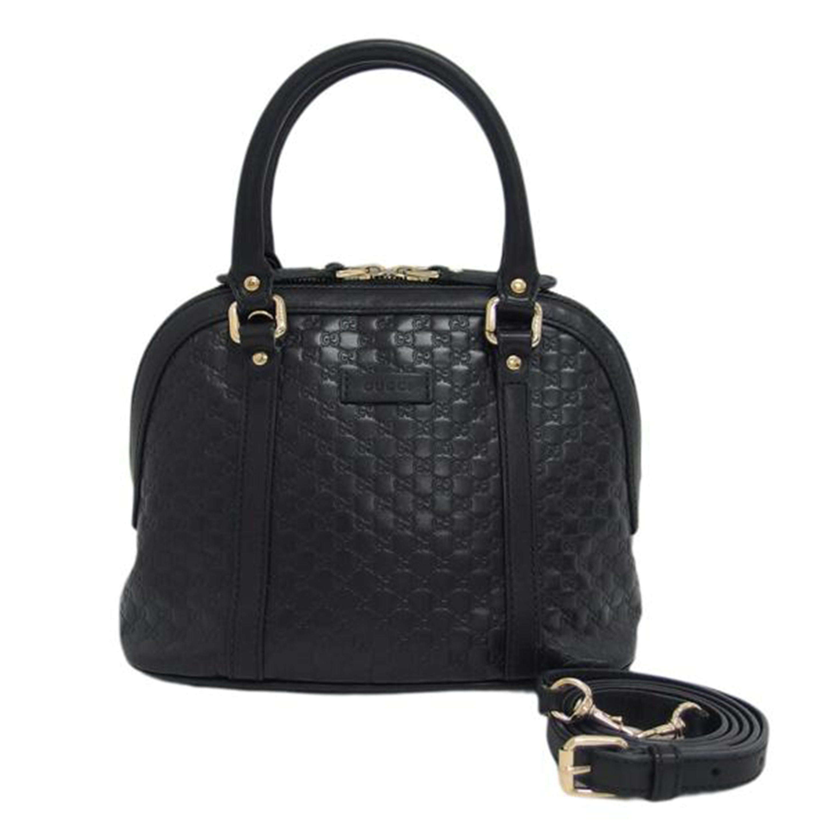 ＧＵＣＣＩ グッチ/マイクログッチシマ／２ＷＡＹショルダーバッグ／ブラック/449654//493075/Bランク/04