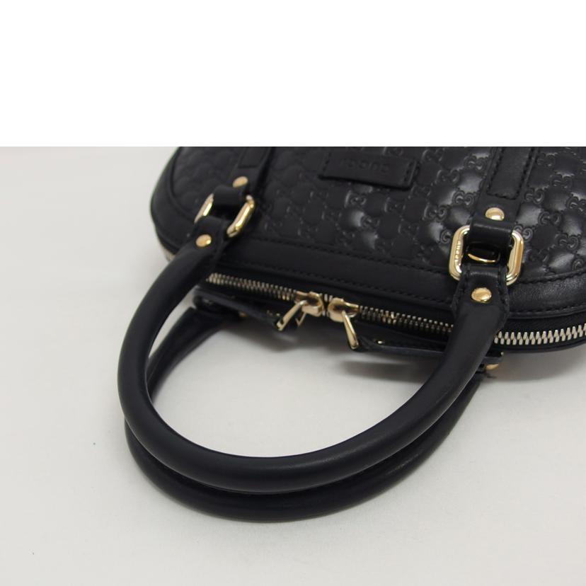 ＧＵＣＣＩ グッチ/マイクログッチシマ／２ＷＡＹショルダーバッグ／ブラック/449654//493075/Bランク/04