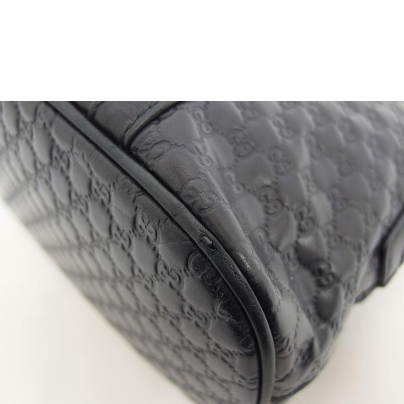 ＧＵＣＣＩ グッチ/マイクログッチシマ／２ＷＡＹショルダーバッグ／ブラック/449654//493075/Bランク/04