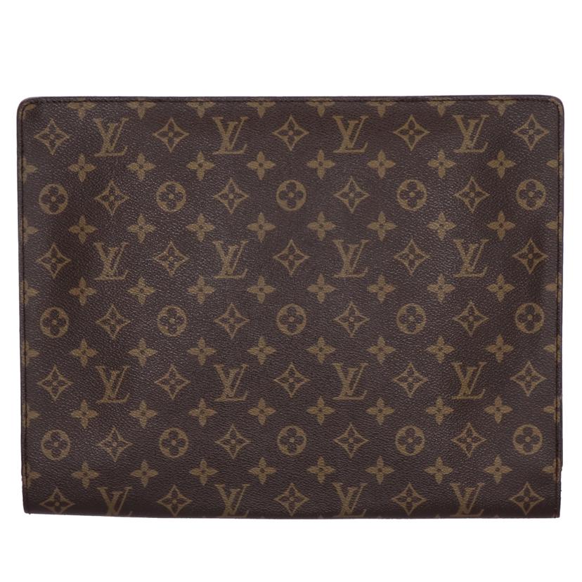 ＬＯＵＩＳ　ＶＵＩＴＴＯＮ ルイヴィトン ルイ・ヴィトン ビトン ショルダーバッグ ハンドバッグ トートバッグ ビジネスバッグ ブラウン メンズ レディース 定番 人気 ＬＶ 斜め掛け 肩がけ/ポルトドキュマン・セナテュール／モノグラム/M53335//890***/Bランク/75