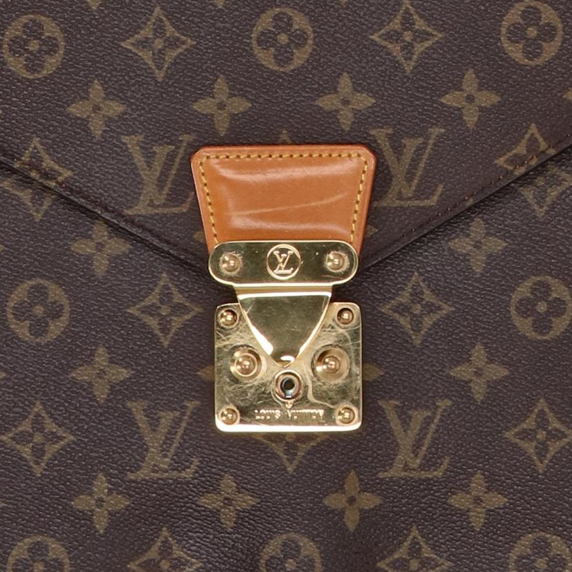 ＬＯＵＩＳ　ＶＵＩＴＴＯＮ ルイヴィトン ルイ・ヴィトン ビトン ショルダーバッグ ハンドバッグ トートバッグ ビジネスバッグ ブラウン メンズ レディース 定番 人気 ＬＶ 斜め掛け 肩がけ/ポルトドキュマン・セナテュール／モノグラム/M53335//890***/Bランク/75