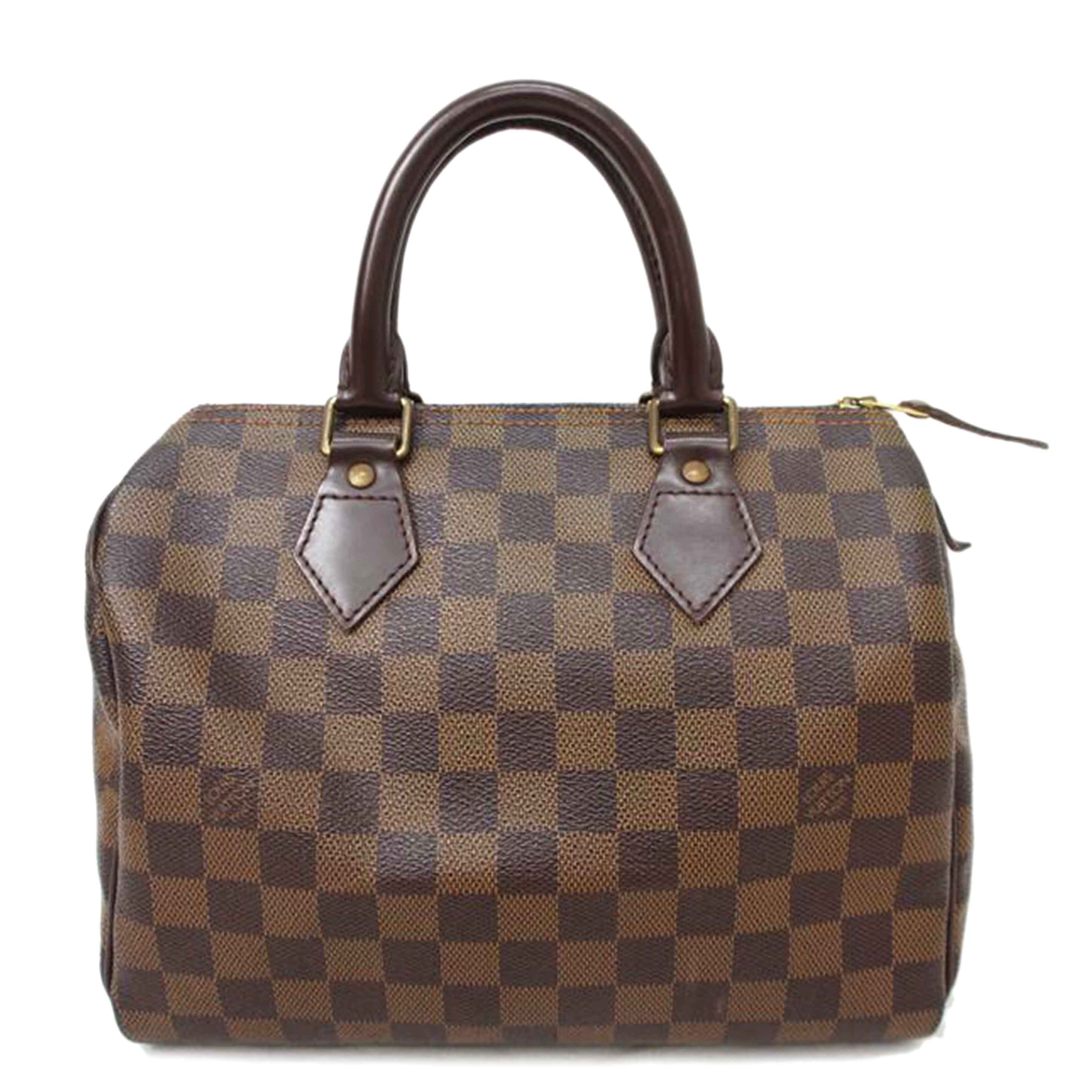ＬＶ ルイヴィトン ルイ・ヴィトン ビトン ダミエ・エベヌ 市松模様 ブラウン 茶 ボストン ショルダーバッグ ハンドバッグ トートバッグ ブラウン メンズ レディース 定番 人気 ＬＶ 斜め掛け 肩がけ/旧型スピーディ２５／ダミエ／エベヌ/N41532//SP4***/ABランク/78