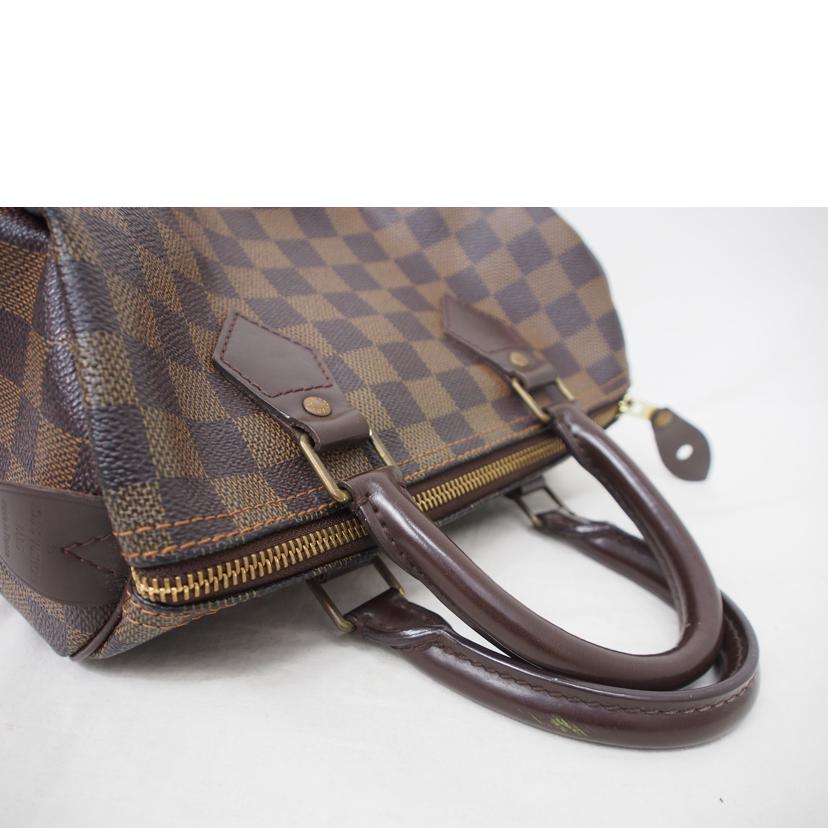 ＬＶ ルイヴィトン ルイ・ヴィトン ビトン ダミエ・エベヌ 市松模様 ブラウン 茶 ボストン ショルダーバッグ ハンドバッグ トートバッグ ブラウン メンズ レディース 定番 人気 ＬＶ 斜め掛け 肩がけ/旧型スピーディ２５／ダミエ／エベヌ/N41532//SP4***/ABランク/78