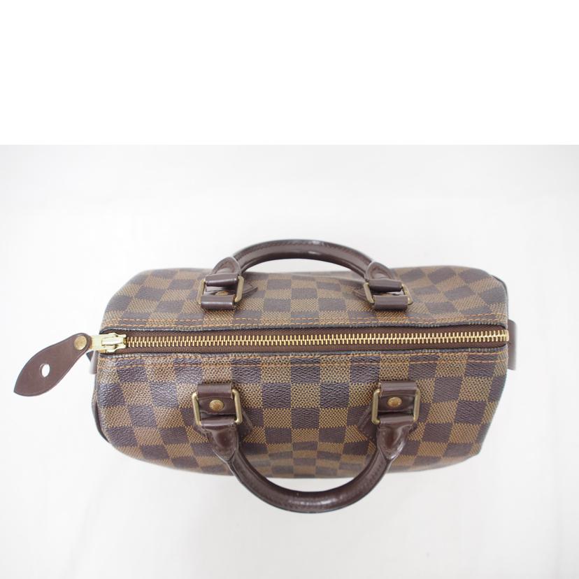 ＬＶ ルイヴィトン ルイ・ヴィトン ビトン ダミエ・エベヌ 市松模様 ブラウン 茶 ボストン ショルダーバッグ ハンドバッグ トートバッグ ブラウン メンズ レディース 定番 人気 ＬＶ 斜め掛け 肩がけ/旧型スピーディ２５／ダミエ／エベヌ/N41532//SP4***/ABランク/78