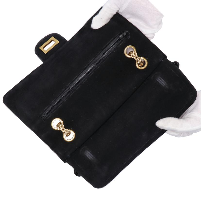 ＣＨＡＮＥＬ シャネル　ハンドバッグ　レディース/２．５５ベロアＷフラップチェーンショルダー//546****/ABランク/75