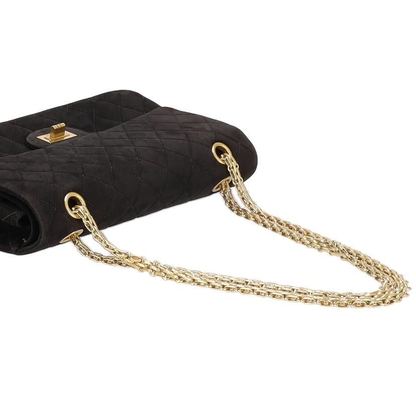ＣＨＡＮＥＬ シャネル　ハンドバッグ　レディース/２．５５ベロアＷフラップチェーンショルダー//546****/ABランク/75
