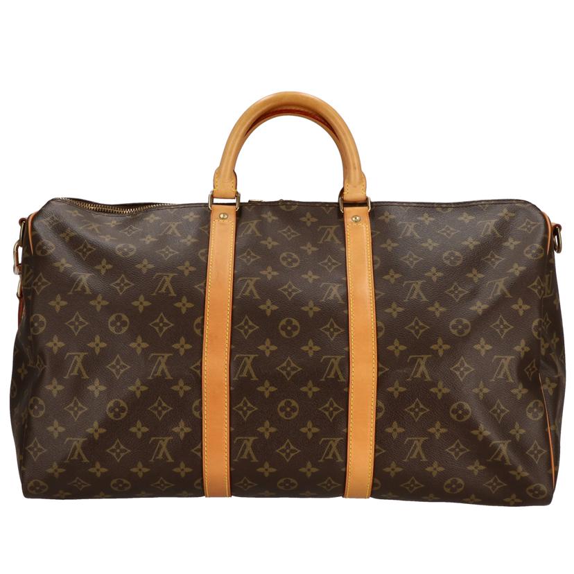 ＬＶ ルイヴィトン ルイ・ヴィトン ビトン ショルダーバッグ ハンドバッグ トートバッグ 2wayバッグ ボストンバッグ トラベルバッグ 2wayバッグ ブラウン メンズ レディース 定番 人気 ＬＶ 斜め掛け 肩がけ/キーポル・バンドリエール５０／モノグラム　/M41416//VI0***/ABランク/75