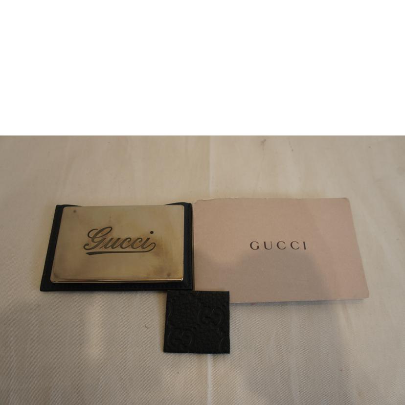 ＧＵＣＣＩ グッチ/グッチシマレザーバンブーハンドネイビー/246860//002053/Bランク/92