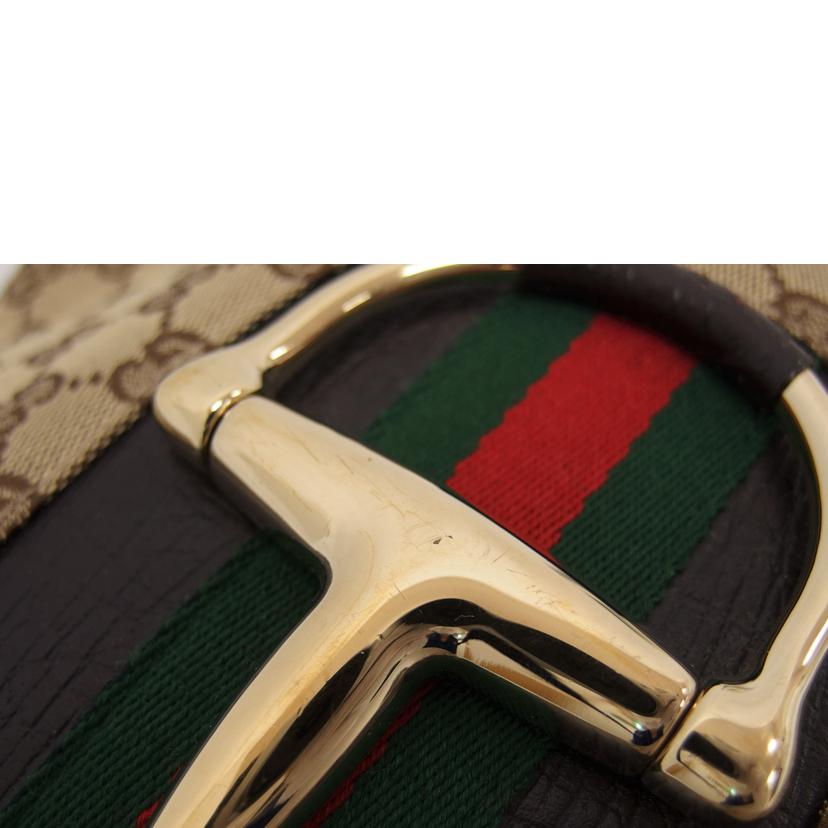 ＧＵＣＣＩ グッチ/ＧＧキャンバス／ホースビット／セミショルダーバッグ/137388//204046/ABランク/04