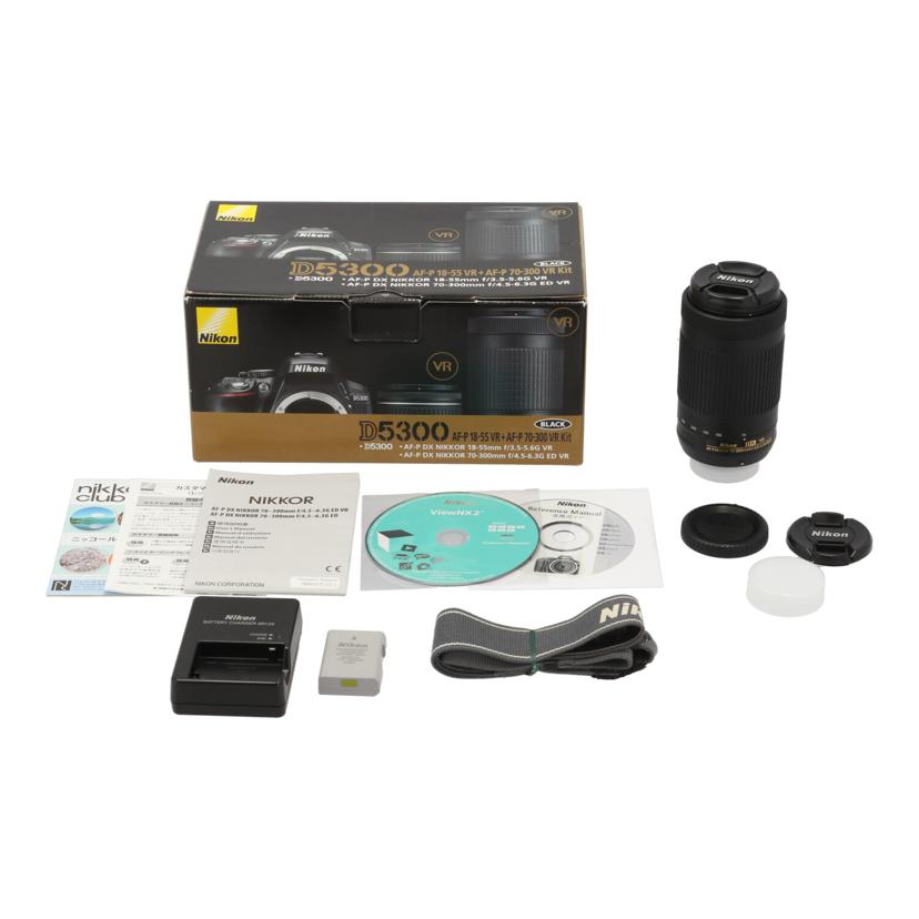 Ｎｉｋｏｎ　 ニコン/一眼レフカメラ/D5300ﾀﾞﾌﾞﾙｽﾞｰﾑｷｯﾄ//2013061/Bランク/02