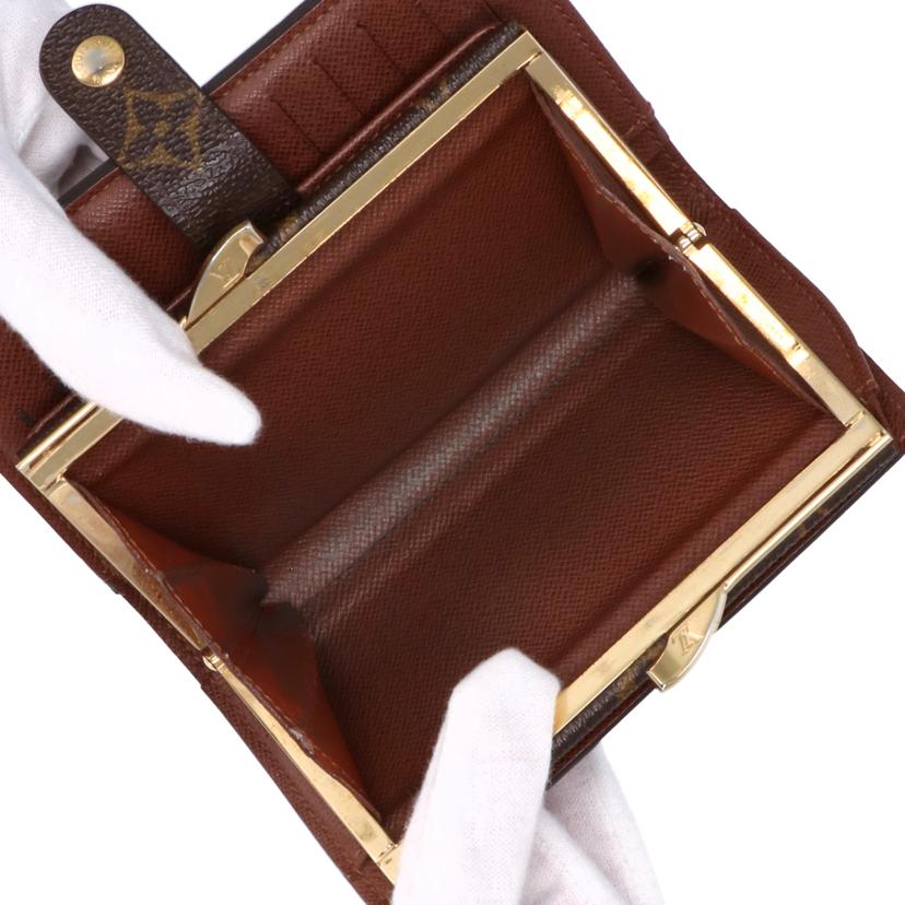 ＬＯＵＩＳ　ＶＵＩＴＴＯＮ ルイヴィトン/ポルトフォイユヴィエノワ／モノグラム/M61674//MI0152/ABランク/75