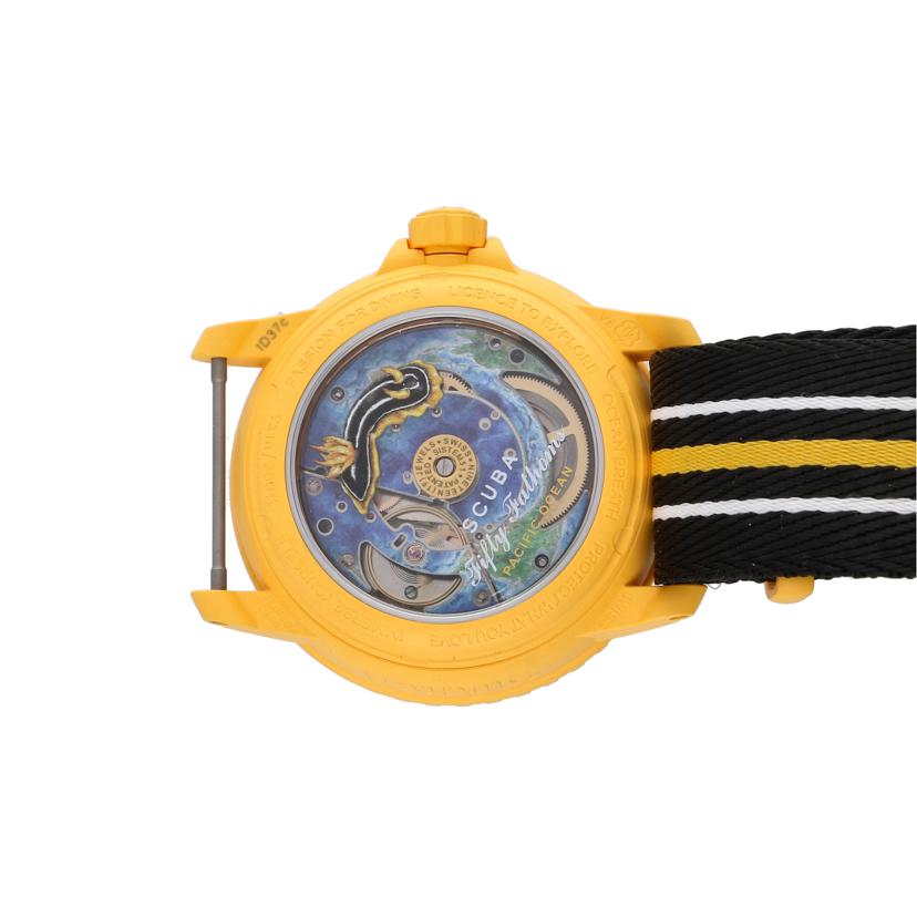 Ｂｌａｎｃｐａｉｎ×ＳＷＡＴＣＨ Blancpain×SWATCH/ブランパン×スウォッチ／パシフィックオーシャン／自動巻/S035P100//Aランク/75