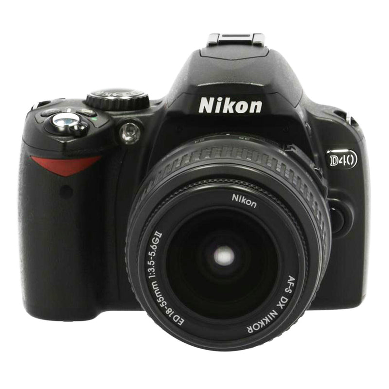 Nikon ニコン D40 レンズキット デジタル一眼カメラ - デジタルカメラ