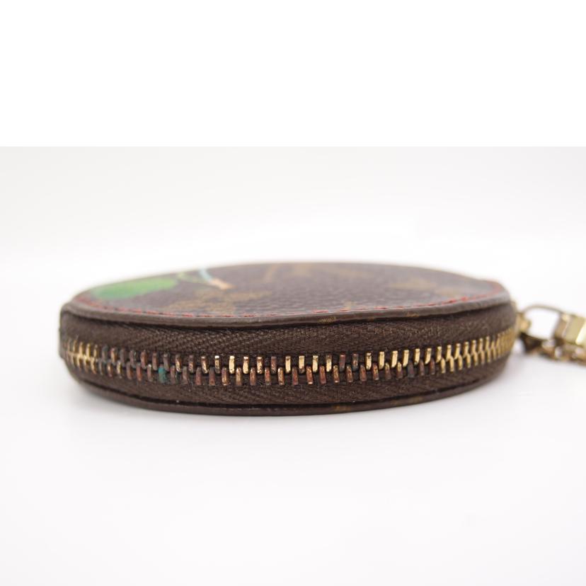 ＬＯＵＩＳ　ＶＵＩＴＴＯＮ ルイ・ヴィトン　コンケース　キーホルダー　丸型　ブラウン/ポルトモネ・ロン／モノグラム・チェリー/M95043//CT0045/Bランク/69