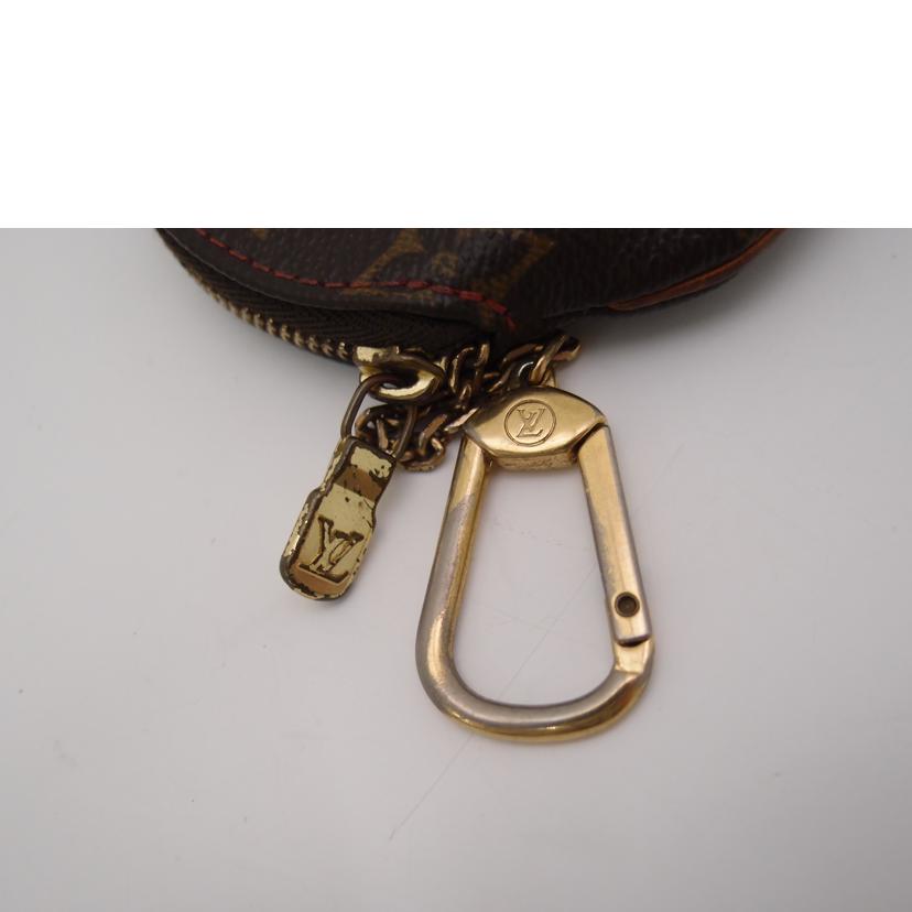 ＬＯＵＩＳ　ＶＵＩＴＴＯＮ ルイ・ヴィトン　コンケース　キーホルダー　丸型　ブラウン/ポルトモネ・ロン／モノグラム・チェリー/M95043//CT0045/Bランク/69