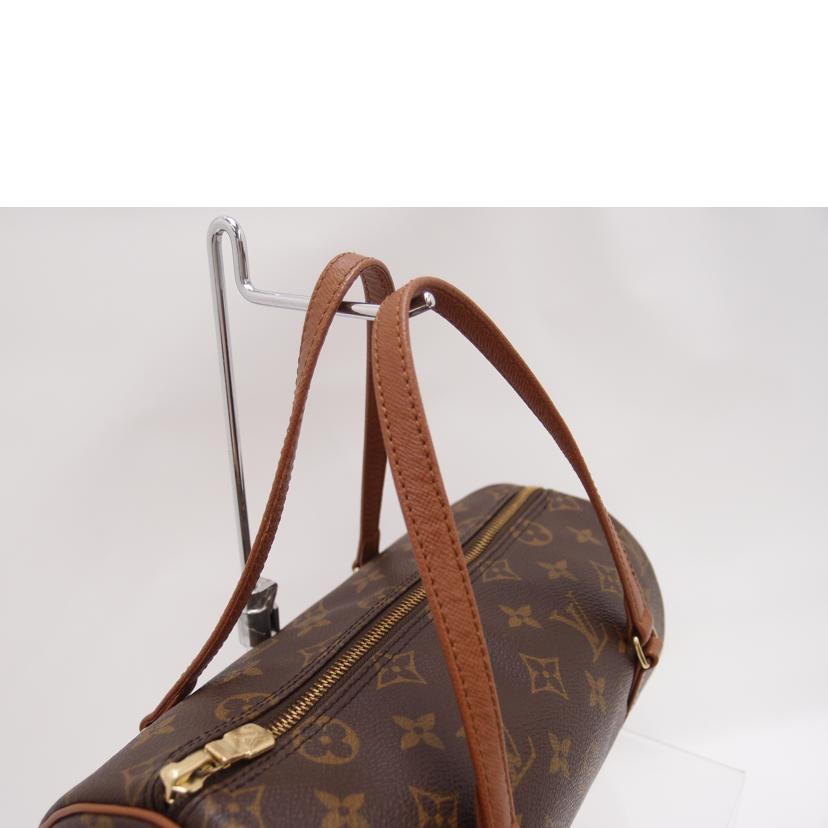 ＬＯＵＩＳ　ＶＵＩＴＴＯＮ ルイ・ヴィトン　ハンドバッグ　筒型　手提げ　ブラウン　レディース/パピヨン２６／モノグラム/M51366//NO0974/ABランク/69