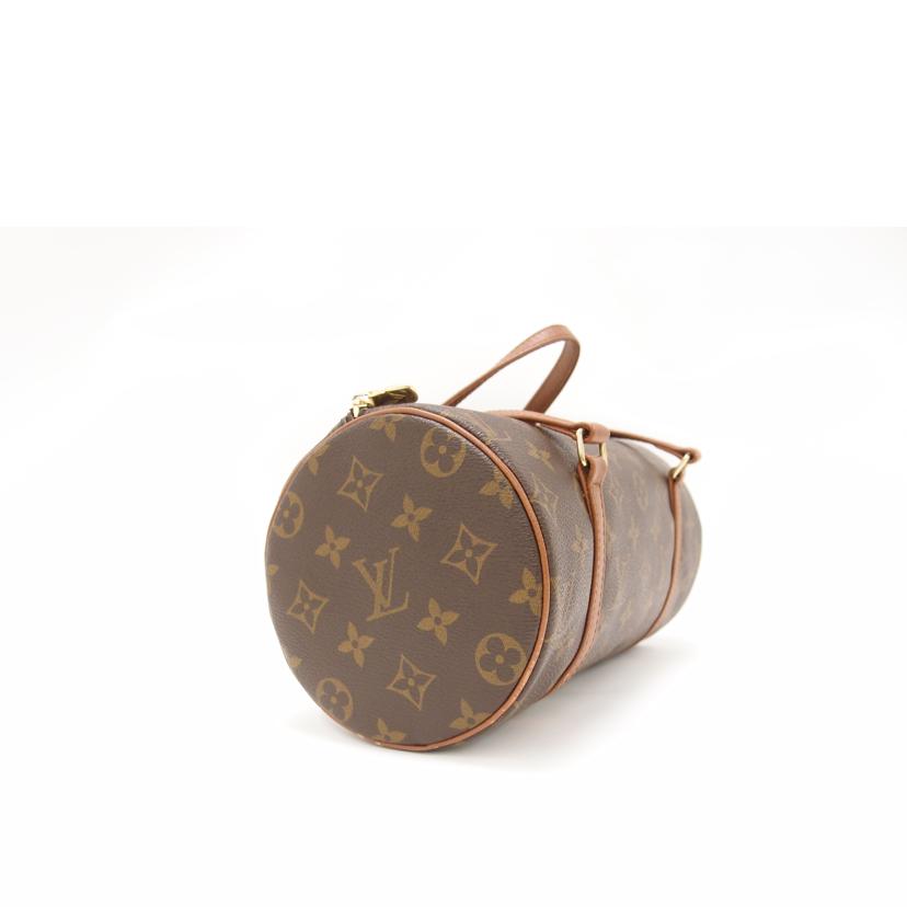 ＬＯＵＩＳ　ＶＵＩＴＴＯＮ ルイ・ヴィトン　ハンドバッグ　筒型　手提げ　ブラウン　レディース/パピヨン２６／モノグラム/M51366//NO0974/ABランク/69
