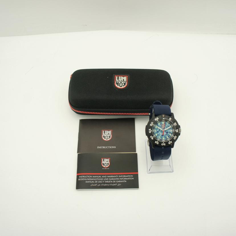 ＬＵＭＩＮＯＸ ルミノックス/ルミノックスブルーカモフラ文字盤／クォーツ/LSC-007//300******/ABランク/75