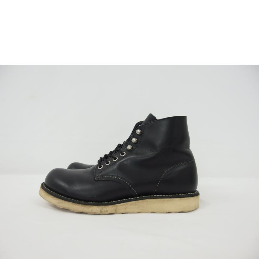 ＲＥＤ　ＷＩＮＧ レッドウィング クラシックラウンド レースアップブーツ/クラシックワークブーツ／ブラック/8165//Bランク/04