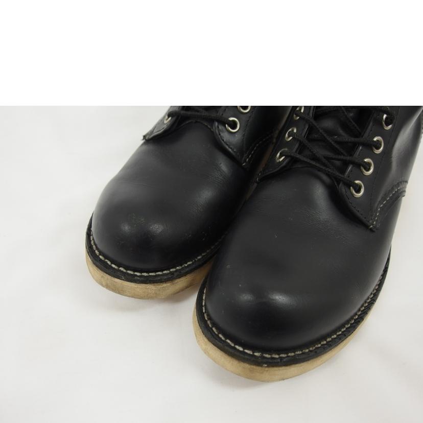 ＲＥＤ　ＷＩＮＧ レッドウィング クラシックラウンド レースアップブーツ/クラシックワークブーツ／ブラック/8165//Bランク/04