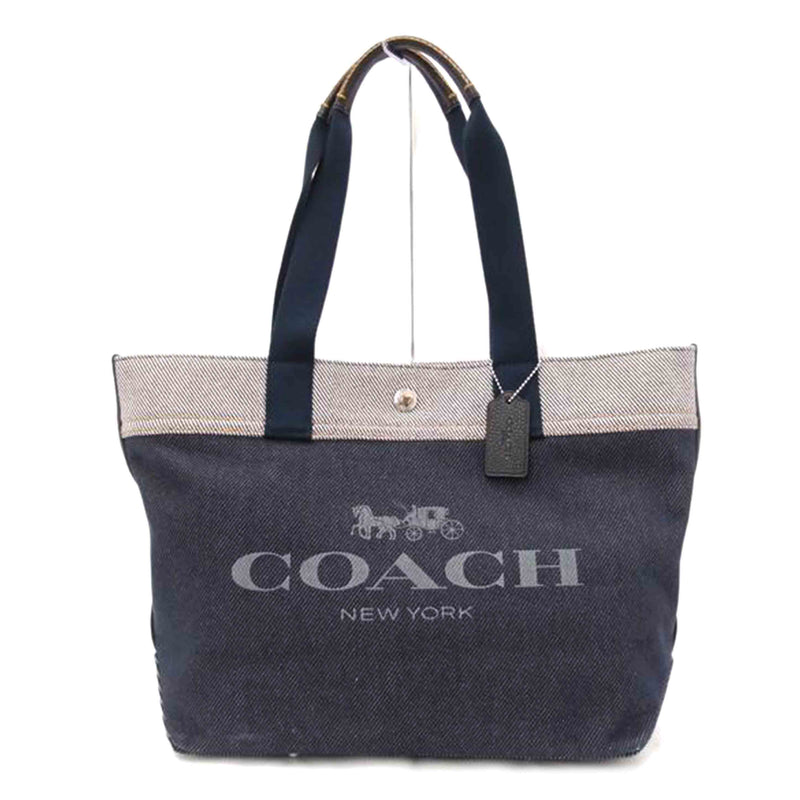 ＣＯＡＣＨ ハンドバック ショルダーバッグ 紺 肩掛け レディース