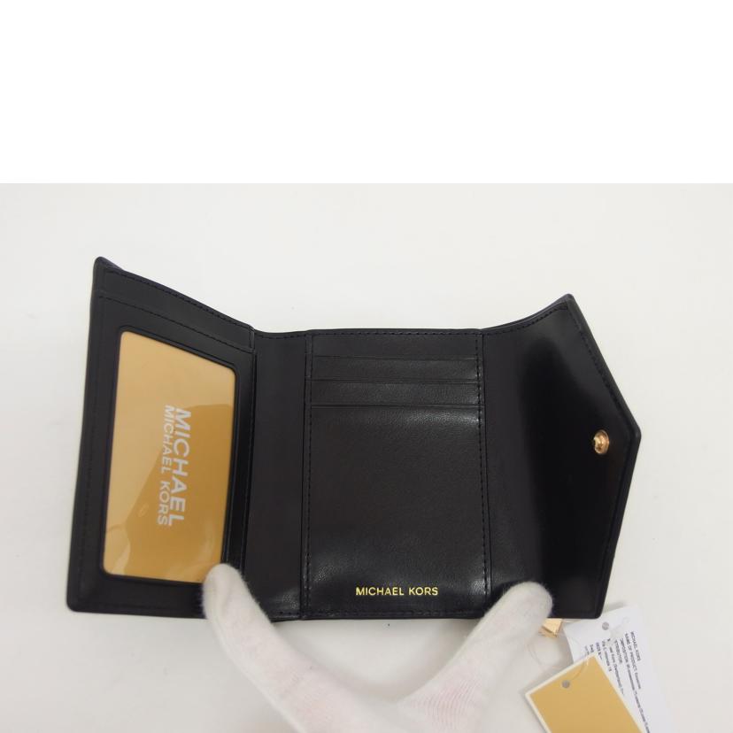 ＭＩＣＨＡＥＬ　ＫＯＲＳ マイケルコース/エンベローフプ／トライフォールド／三つ折りウォレット／ブラック/34S1GNME6L//SAランク/04