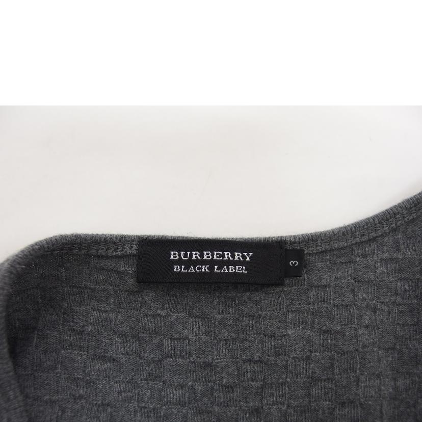 ＢＵＲＢＥＲＲＹ　ＢＬＡＣＫ　ＬＥＢＥＬ バーバリーブラックレーベル/コットン長袖シャツ／グレー/BMV21-115-06//Bランク/04