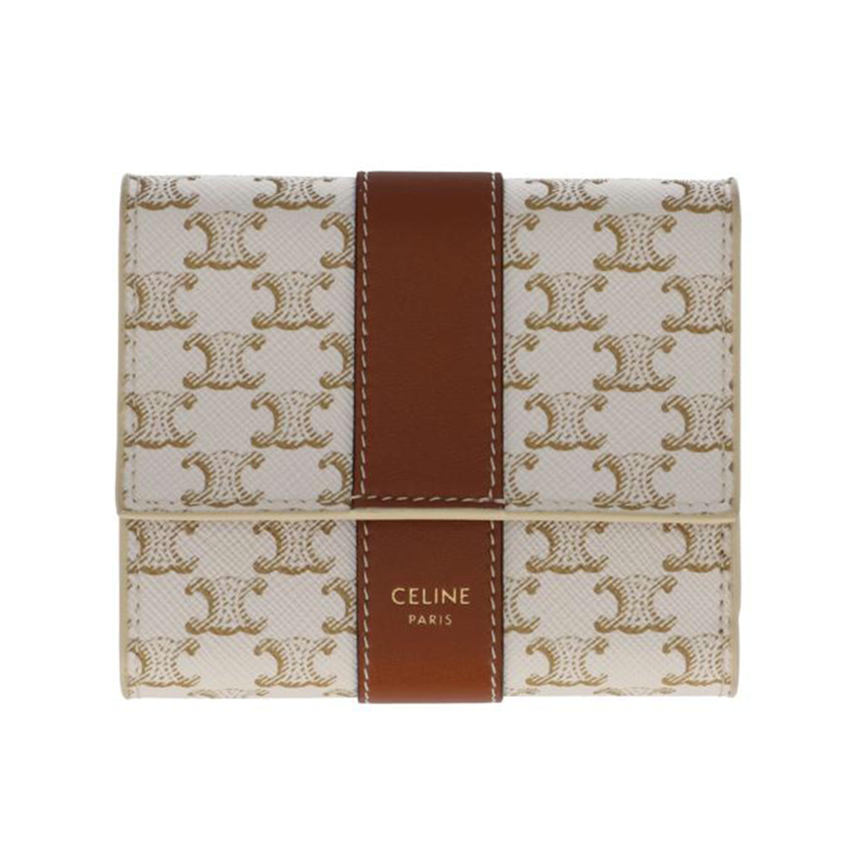 ＣＥＬＩＮＥ セリーヌ/スモールトリフォードウォレット/10D572BZ9.01TA//Aランク/75