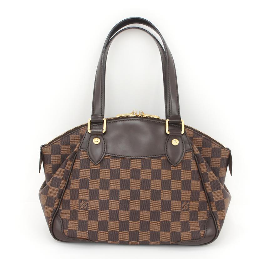 ＬＶ ルイヴィトン ルイ・ヴィトン ビトン ダミエ・エベヌ 市松模様 ブラウン 茶 ショルダーバッグ ハンドバッグ トートバッグ ブラウン メンズ レディース 定番 人気 ＬＶ 斜め掛け 肩がけ/ヴェローナＰＭ／ダミエ／エベヌ　/N41117//DU1***/Aランク/75
